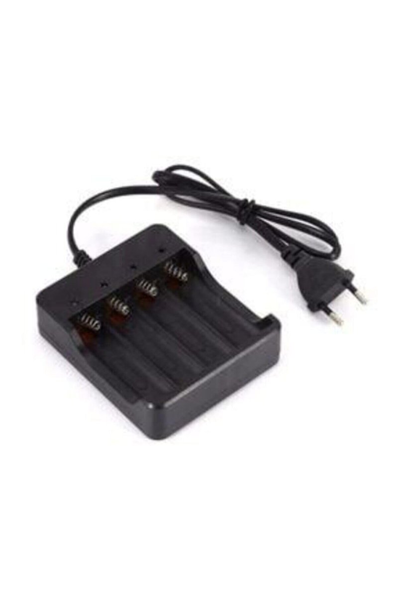 Depolife Li-ion 18650 Tip Pil 3.7v Pil Şarj Aleti 4'lü Dolum Cihazı (Kalem Veya Ince Pil Şarj Etmez) (MAB)