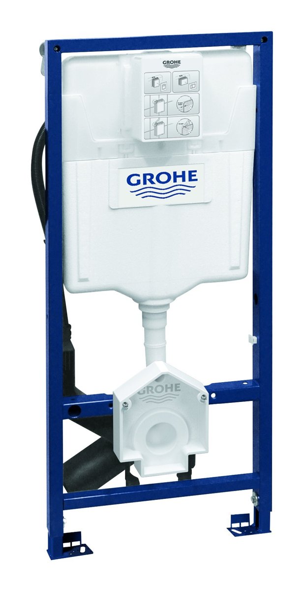 GROHE Rapid SL 39112001 sıhhi tesisat sistemi elemanı (Sensia duş tuvaleti, 1,13 m yapı yüksekliği,