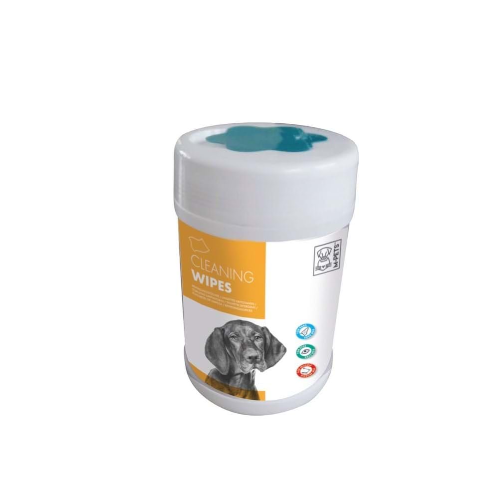 M-PETS KEDİ/KÖPEK GÖZ-KULAK-BURUN TEMİZLEME MENDİLİ 80Lİ