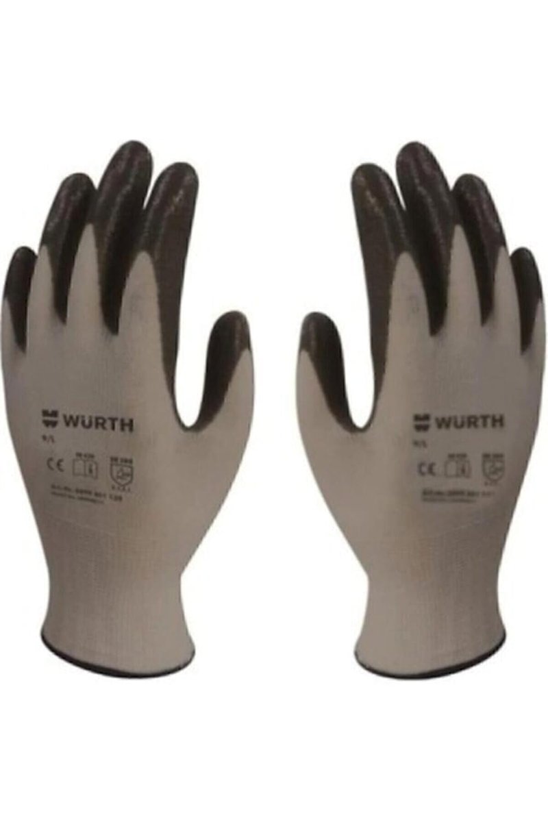 Würth İş Güvenliği Eldiveni Mekanikçi Siyah 9 3 Adet
