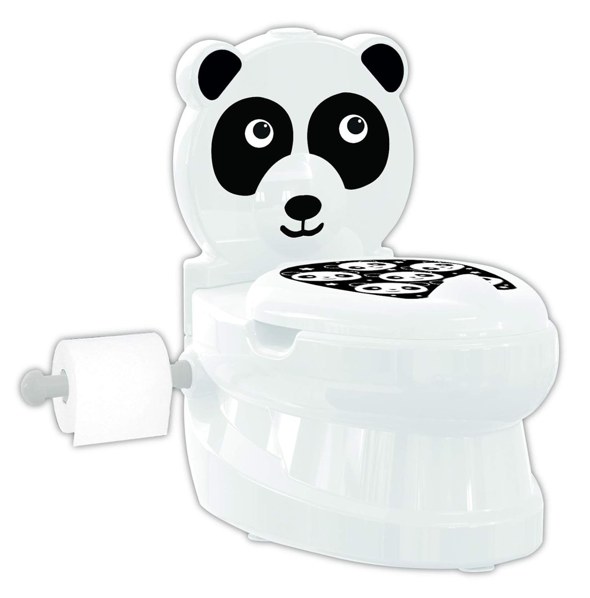 Pilsan Panda Eğitici Lazımlık Educational Potty Tuvalet Siyah