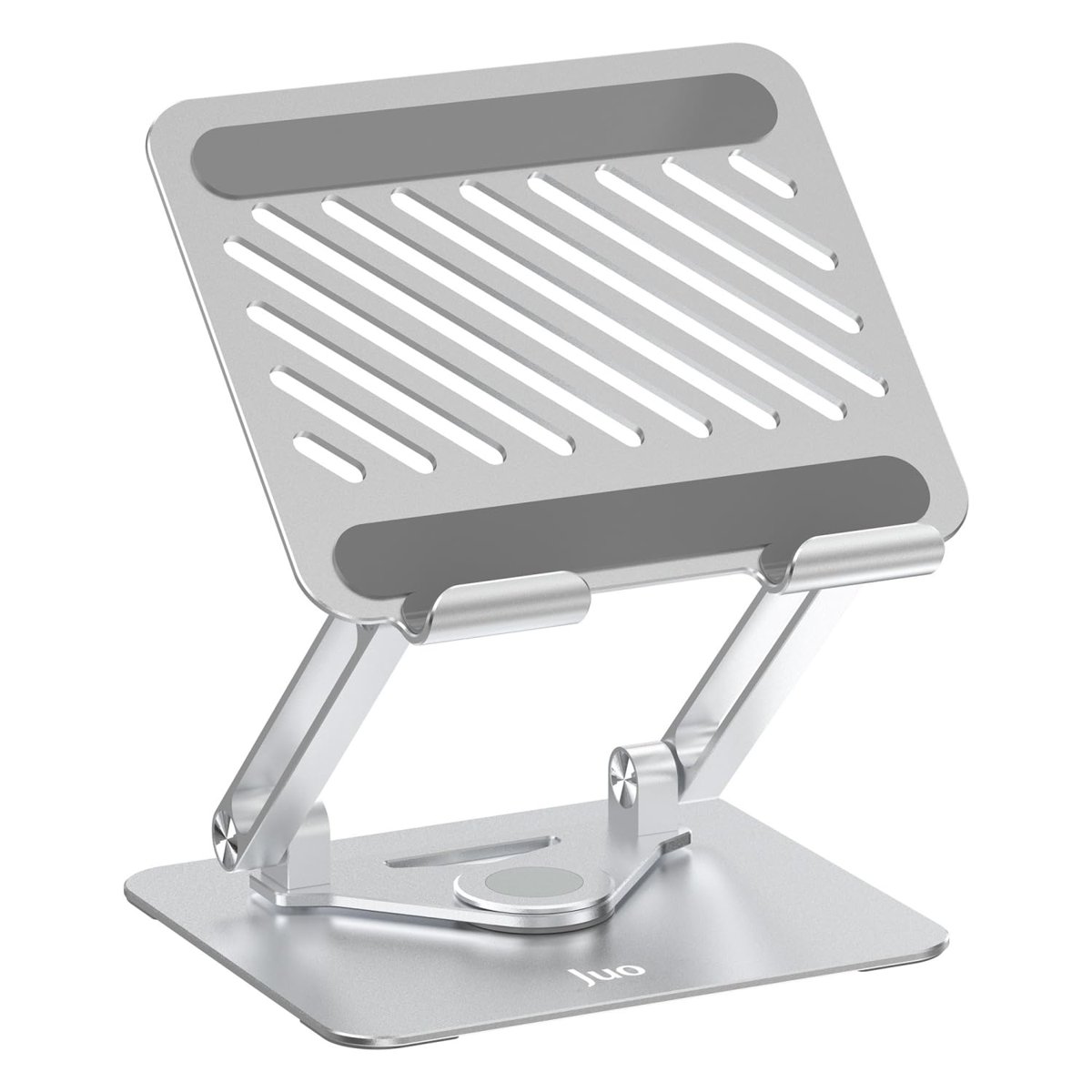 Juo 360° Dönebilen Alüminyum Tablet Standı Yükseklik ve Eğim Ayarlı Metal Tablet Tutucu iPad Pro 13 12 11 Air Mini 5 4 3 Telefon E-Okuyucu Uyumlu