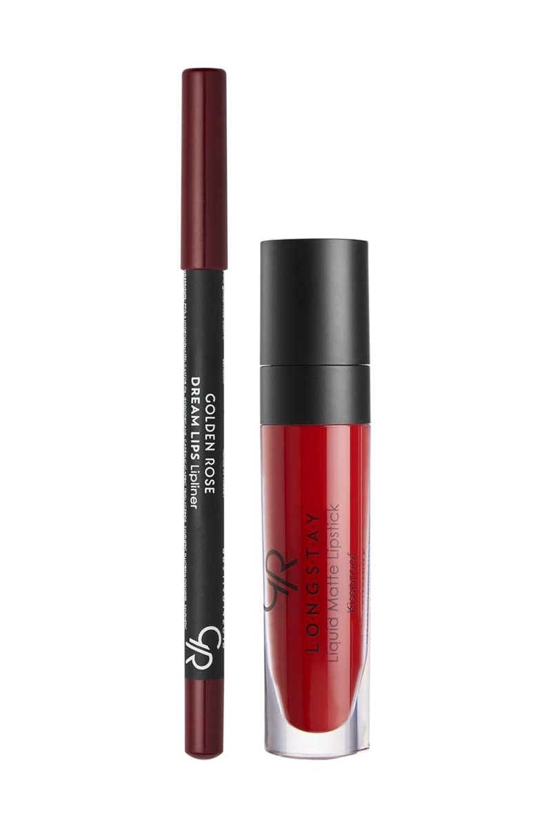 Golden Rose Gr Matte Lıp Kıt No: Scarlet Red 1 Paket (1 x 1 Adet)