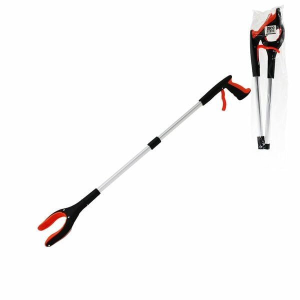 AEE® Otomatik Çöp Toplama Kıskaç Aparatı 83 cm Katlanabilir Borulu Çok Amaçlı Uzatma Tutacağı – Bas Tut Mekanizmalı Erişim ve Toplama Aracı
