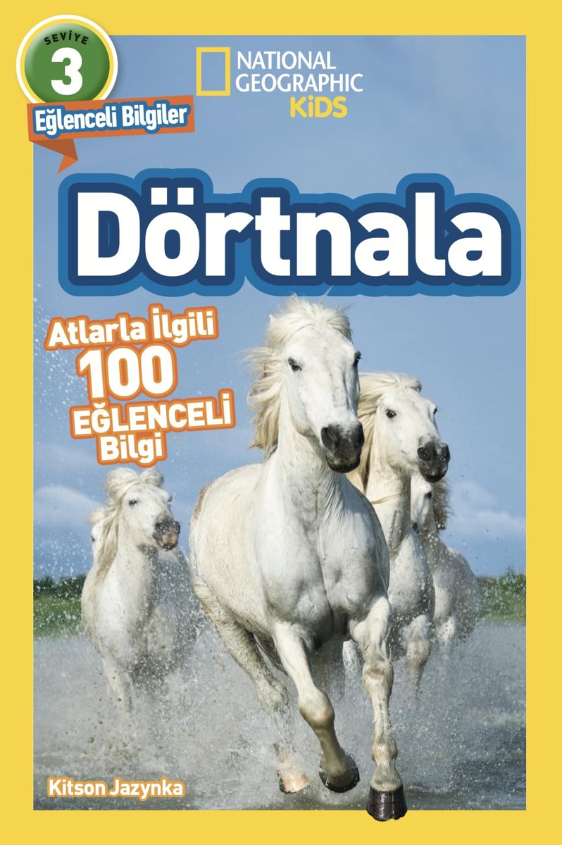 National Geographic Kids - Dörtnala: Atlarla İlgili 100 Eğlenceli Bilgi (Kapak Değişebilir)