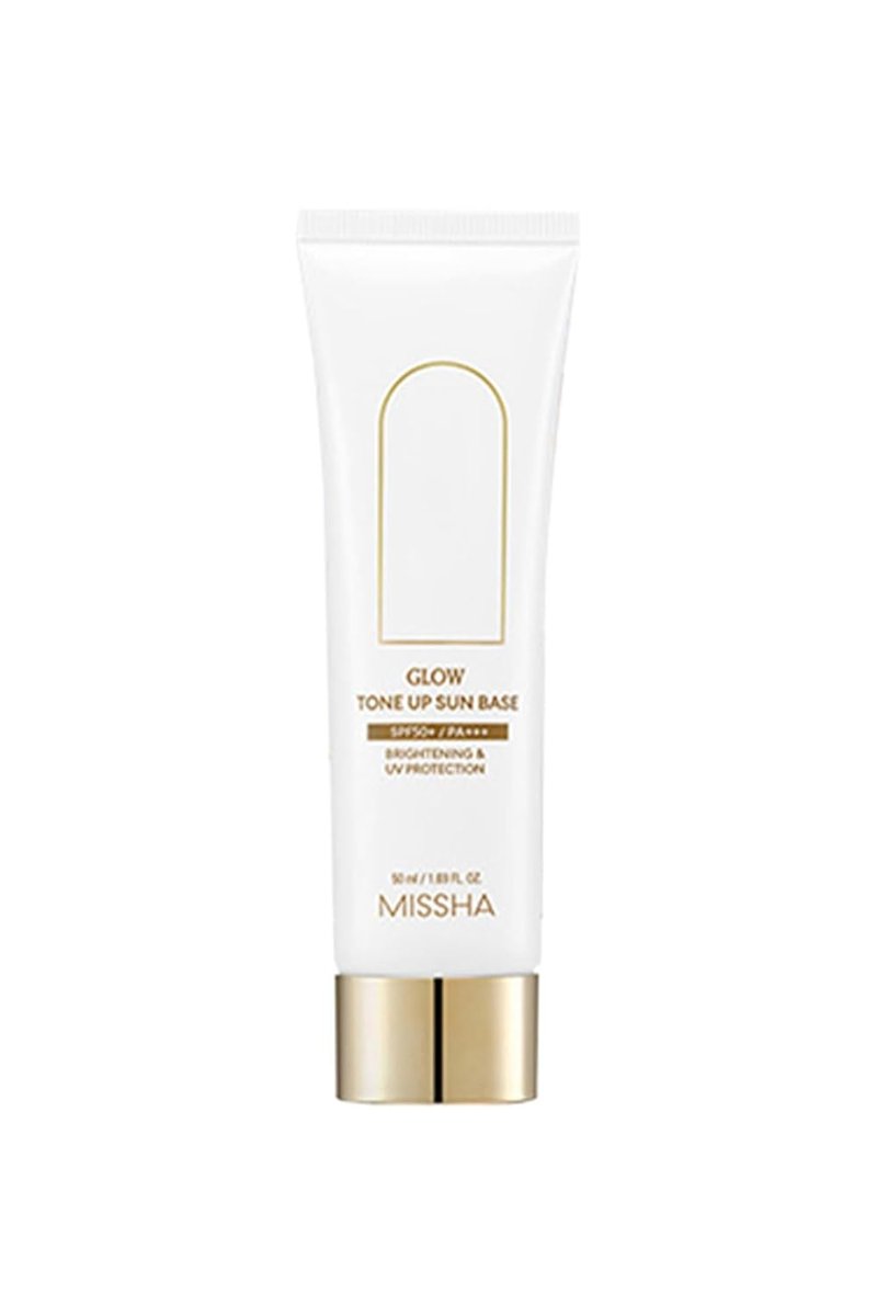MISSHA Pürüzsüz, Aydınlık ve Işıltılı Görünüm Sunan Makyaj Bazı 50 mililitre Glow Tone Up Sun Base S