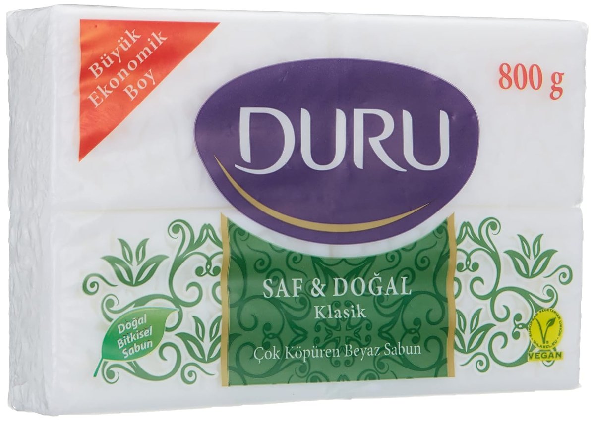 Duru Saf  Doğal Klasik Kalıp Sabun, 800 gr