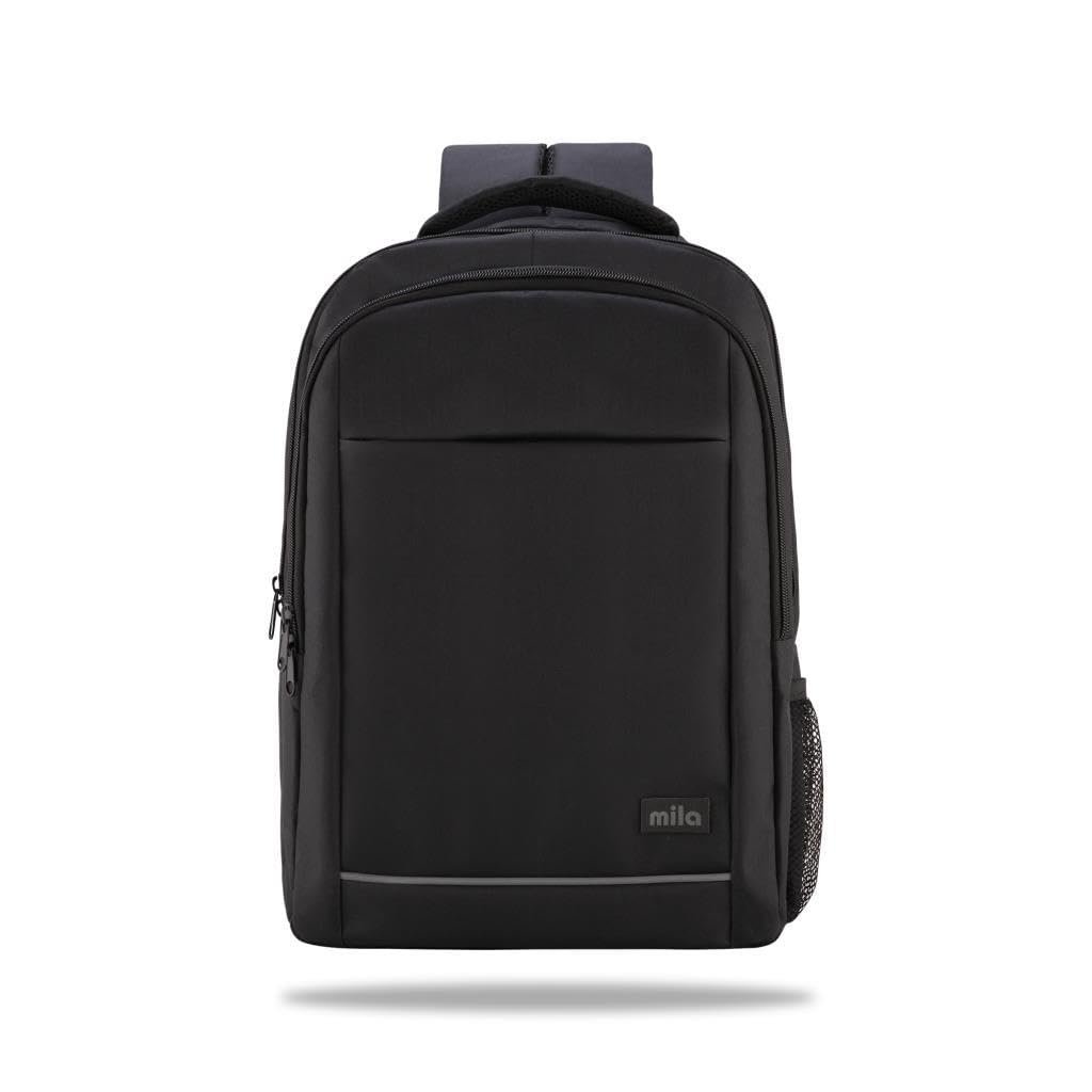 Mila Seri W500 15.60'' Ki3-01-003 Network 4 Reflektörlü Macbook,Mac Air Uyumlu Laptop Sırt Çantası -Siyah