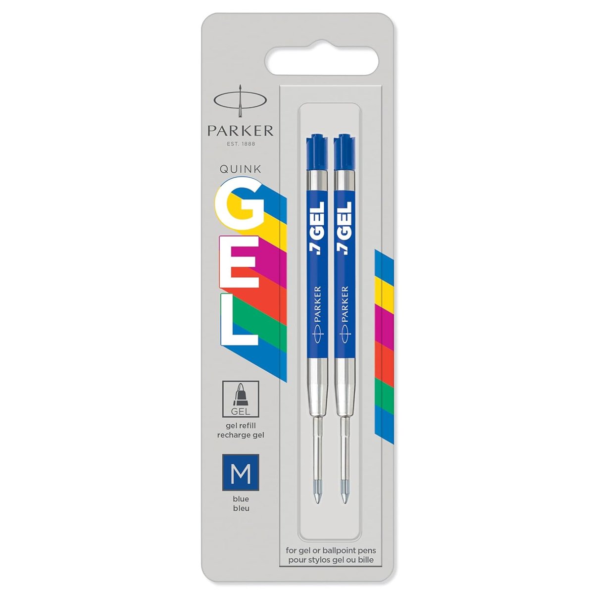 PARKER Pk Ekonomik Tükenmez Refill 2'Li Bls, M Uç, Mavi