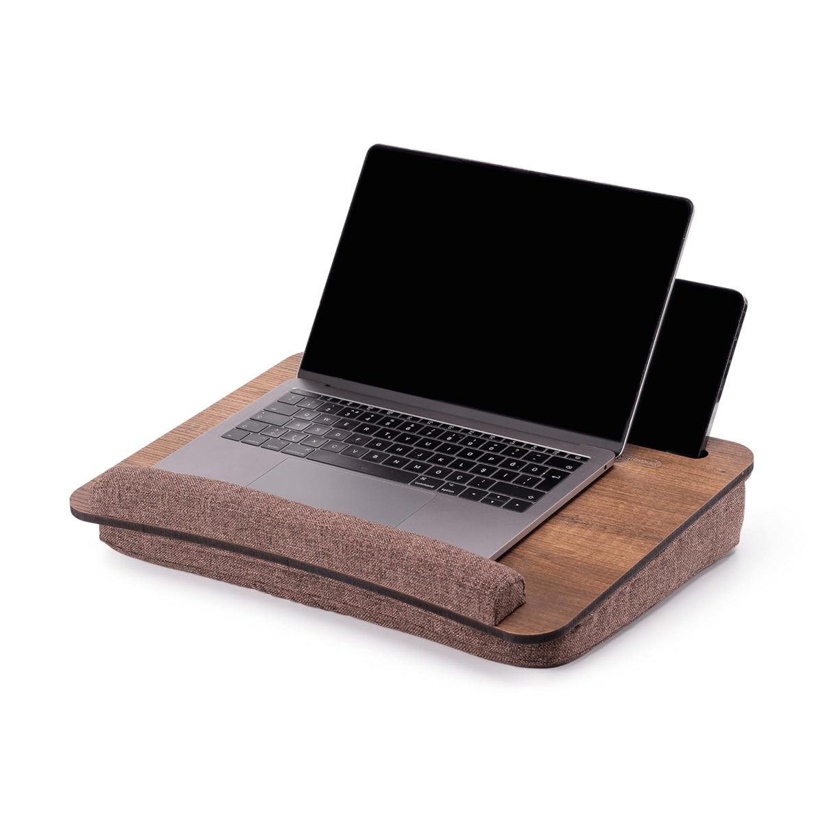 Vigo Wood-LS013 Minderli Laptop Sehpası (Ceviz)