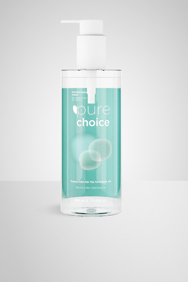 Pure Choice Hassas Ciltler için Yüz Temizleme Jeli 400 Mililitre