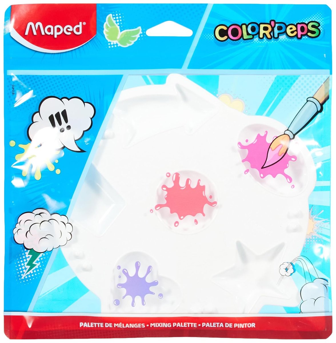 MAPED 811410 PLASTİK BOYA PALETİ