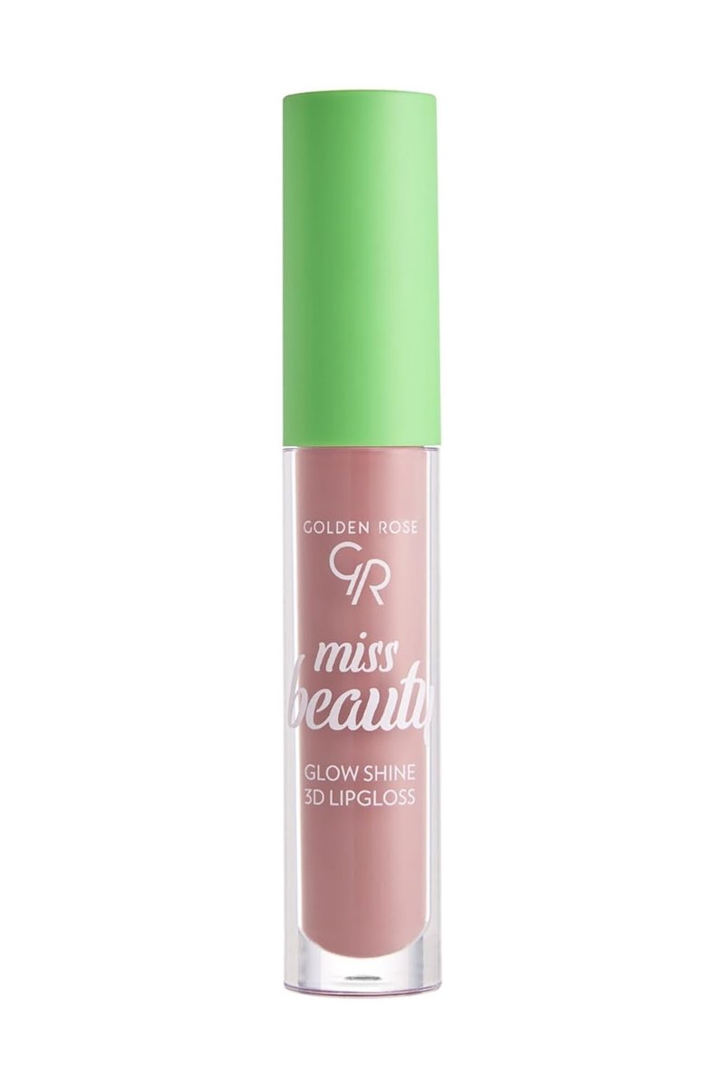 GOLDEN ROSE Miss Beauty Glow Shine 3D Lipgloss No:02 Baby Pink