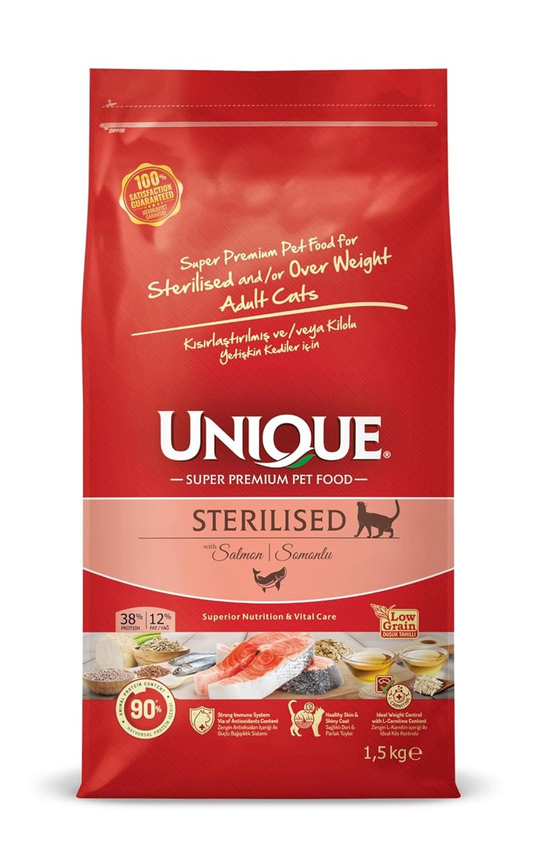 Unique Adult Selective Cat With Salmon 1,5 Kg