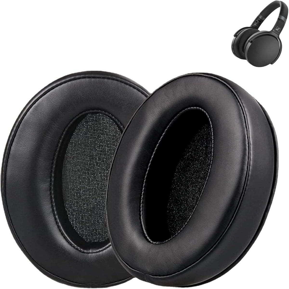 Minesk Sennheiser ile Uyumlu Kulaklık Pedi HD 4.50BT - HD 4.50BTNC - HD 4.50SE - HD 4.40BT - HD 4.30G - HD 4.20S - HD 458BT - HD 450 - HD 450BT - HD 400S - HD 350BT