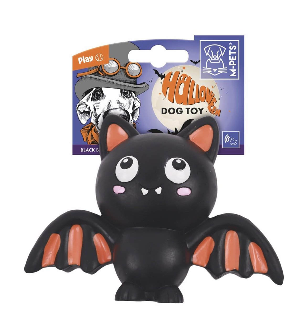 M-PETS HALLOWEEN BLACK BAT KÖPEK OYUNCAĞI