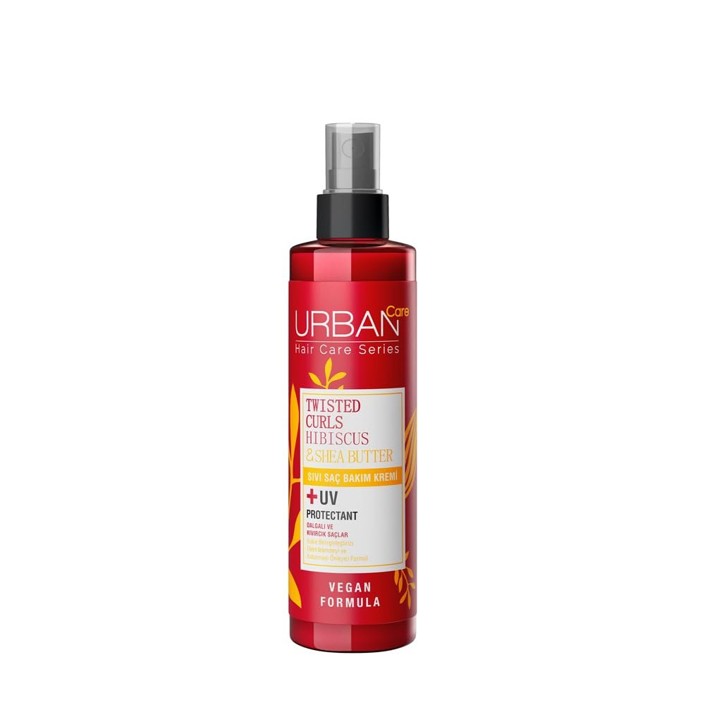Urban Care Hibiscusshea Butter Kıvırcık Ve Dalgalı Saçlara Özel Sıvı Saç Bakım Kremi-vegan-200 ml