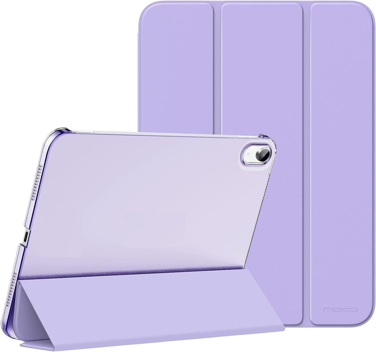 UnDePlus iPad 11.Nesil A16 11inç/10.Nesil 10.9inç ile uyumlu Kılıf PU Deri Smart Standlı Case