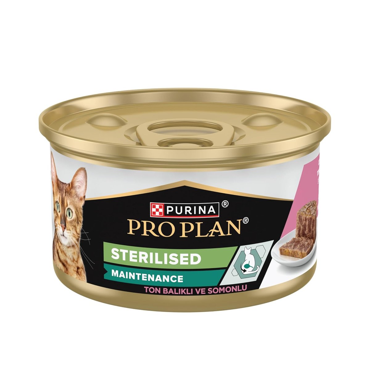 Pro Plan Ton Balıklı ve Somonlu Kısırlaştırılmış Kedi Konservesi 85 Gr