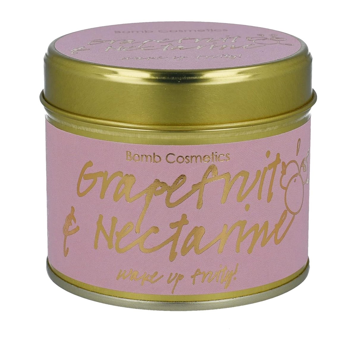 Bomb Cosmetics Grapefruit & Nectarine Teneke Mum 1 Paket (1 x 1 Adet)