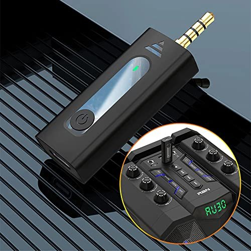 Coverzone Kablosuz Mikrofon Wireless İkili Yaka Mikrofonu 3.5mm Aux Girişli Sokak Müzisyenleri Amfi Hoparlör Bilgisayar Youtuber Tablet Uyumlu Tak Çalıştır (TELEFON DESTEKLEMEZ) K35