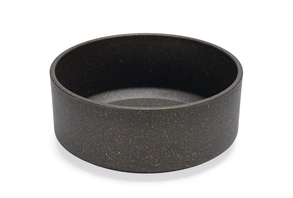Beeztees DBL Köpek Mama Su Kabı, Bambu, Antrasit, 17cm, 800ml