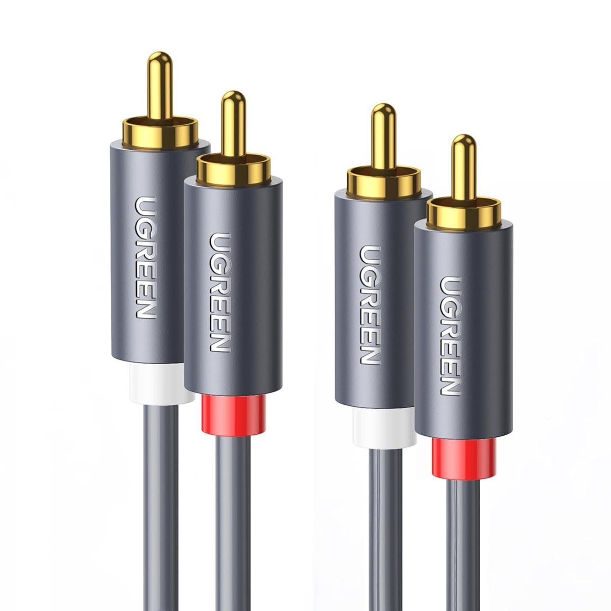 Ugreen 2RCA to 2RCA Ses Kablosu, 3 Metre