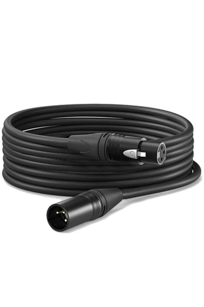 Midex MCB-20X Kaliteli Stereo Mikrofon Kablosu XLR + XLR 20 Metre Siyah Renk