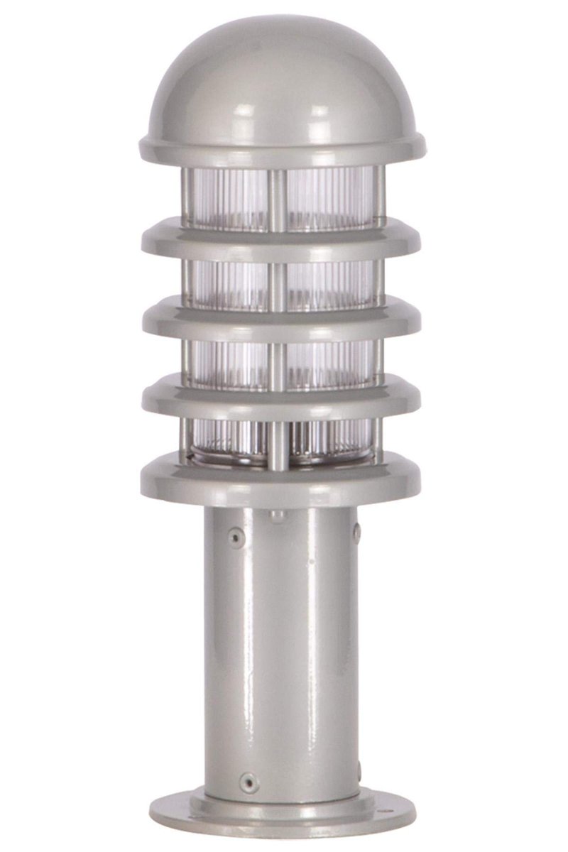 AVONNI BSU-68136-GR-K Beyaz Elektrostatik Toz Boyalı Dış Mekan Aydınlatma, E27, Aluminyum,, Polikarbon Cam, 13cm