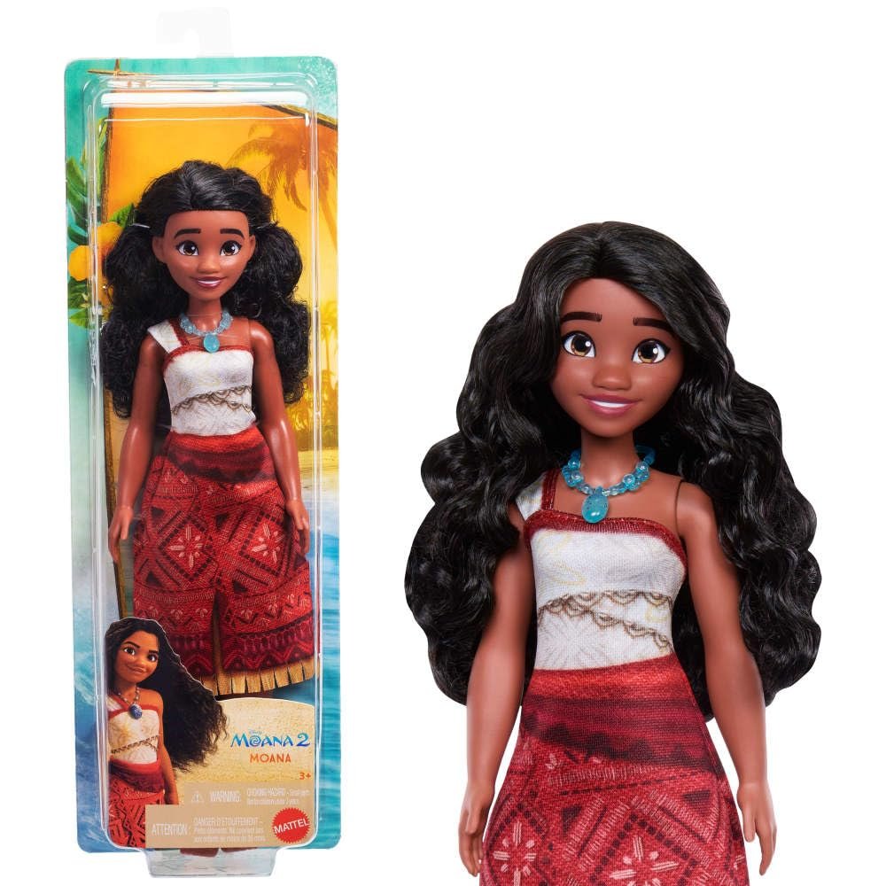 Mattel Disney SERIES MOANA FD HERO CORE DOLL Oyuncak, 3Y+, JBT33
