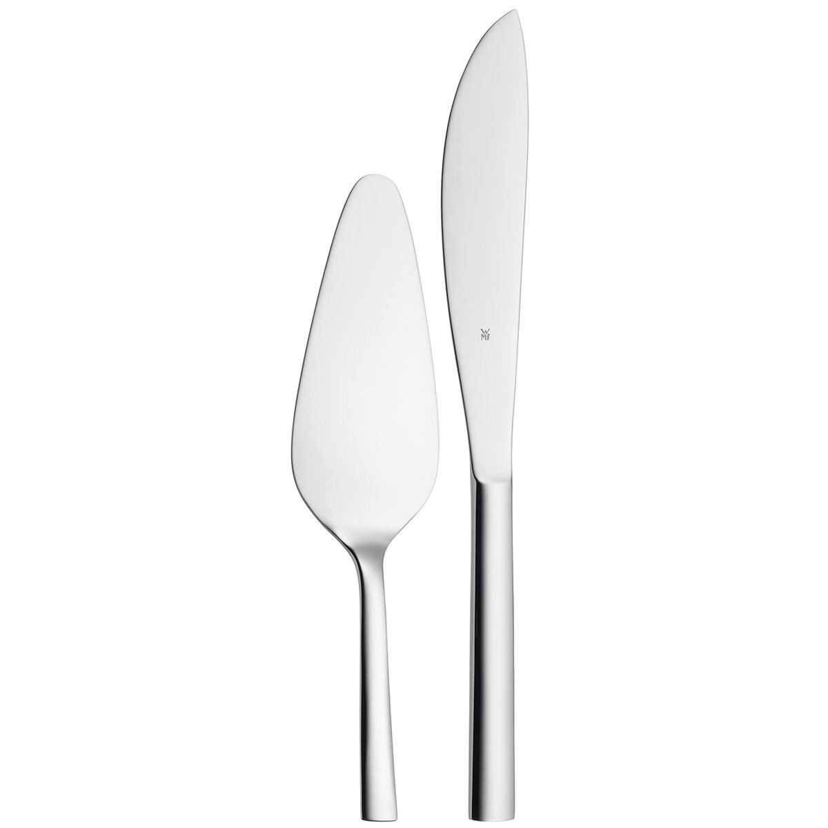 WMF Nuova 2 Parça Pasta Servis Seti, Pasta Bıçağı ve Pasta Spatulası, Cromargan® Yüksek Kaliteli Parlak Paslanmaz Çelik, Bulaşık Makinesinde Yıkanabilir