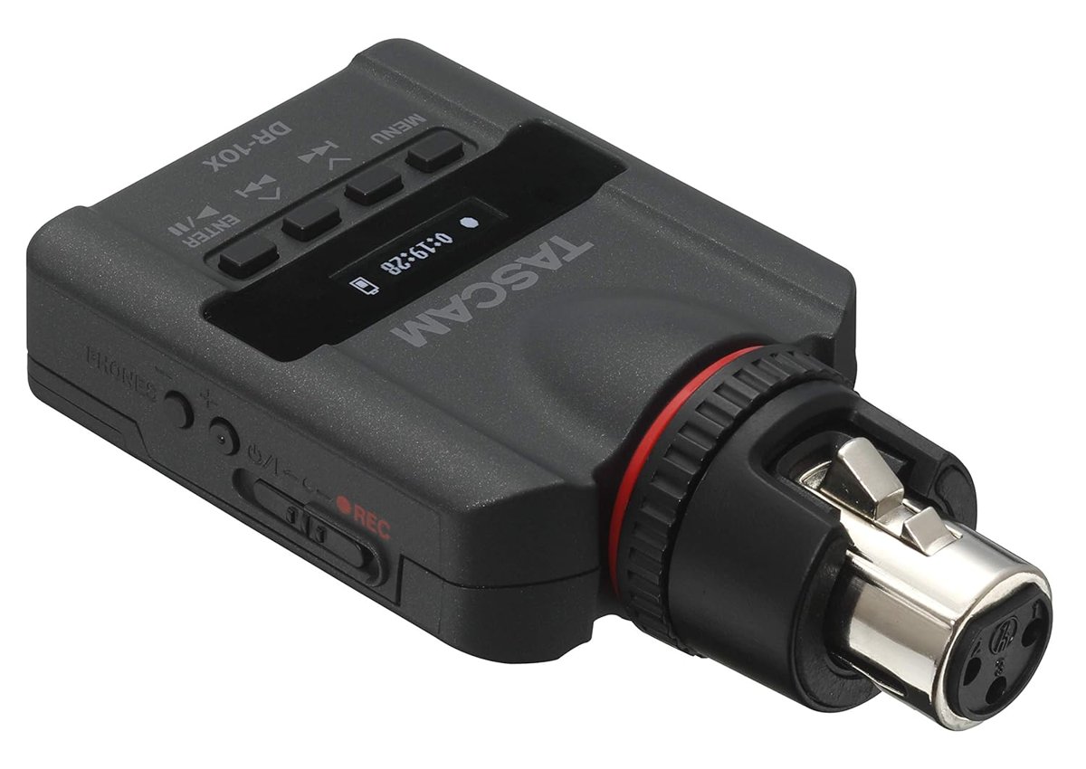 Tascam DR10X Mikrofona Takılabilir Ses Kaydedici