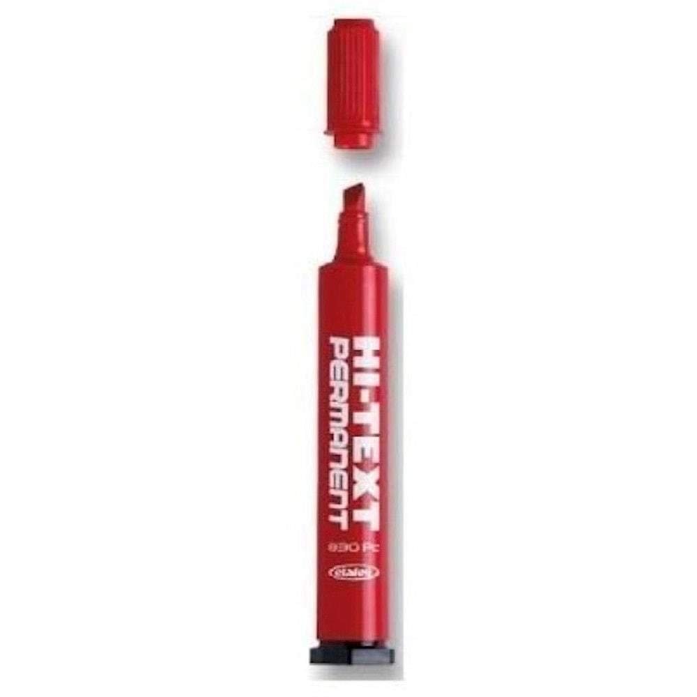 Fibracolor Hi-Text 830Pc Kesik Uçlu Permanent Kalem 6 Mm Kırm