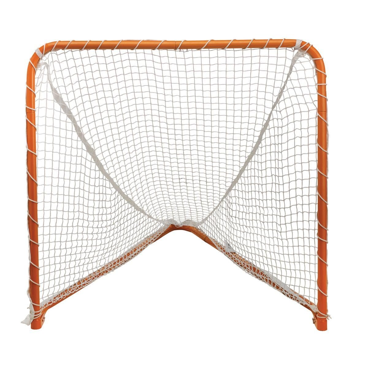 STX Unisex-All Age's 4x4 Katlanabilir Arka Bahçe Lakros Kalesi, Turuncu, 10 x 10 cm
