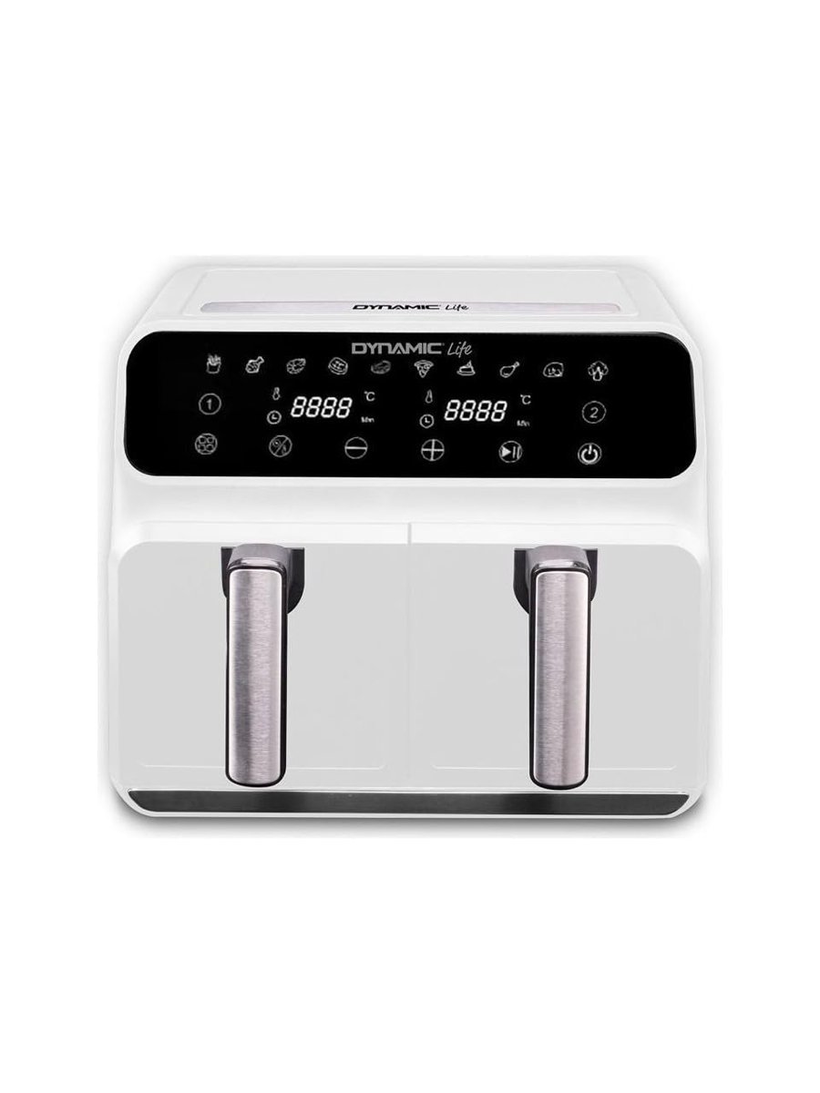 Pro Cooker Air Fryer 8 Litre 2 Hazneli Beyaz