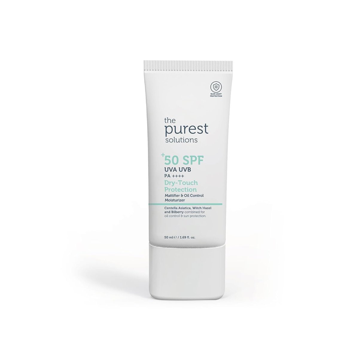 The Purest Solutions, Yağlı ve Karma Ciltler İçin Matlaştırıcı Güneş Koruyucu Krem SPF 50, 50 ml