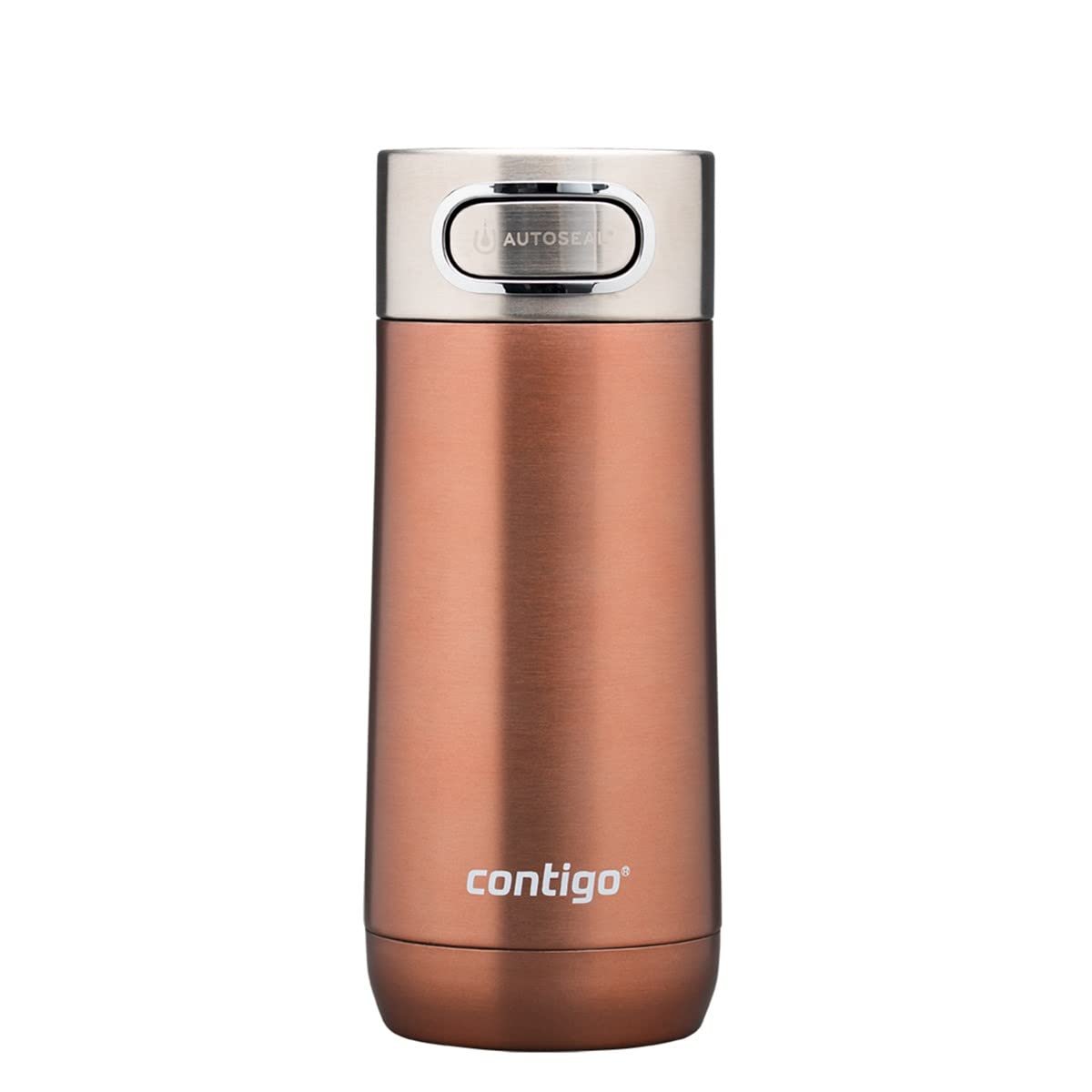 Contigo Luxe Autoseal Termos Bardak 360 ml, Kahverengi