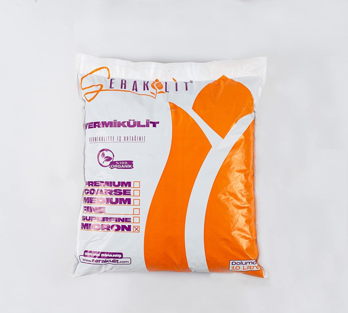 Serakülit Vermikülit - Micron 10 Litre