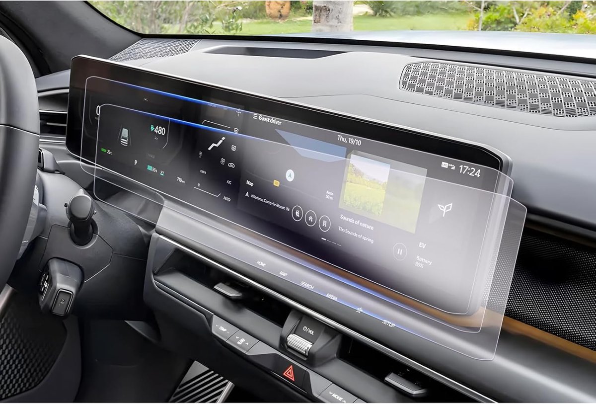 Kia ile Uyumlu EV3 2025 Model Multimedya ve Navigasyon Ekranı 9H Nano Ekran Koruyucu