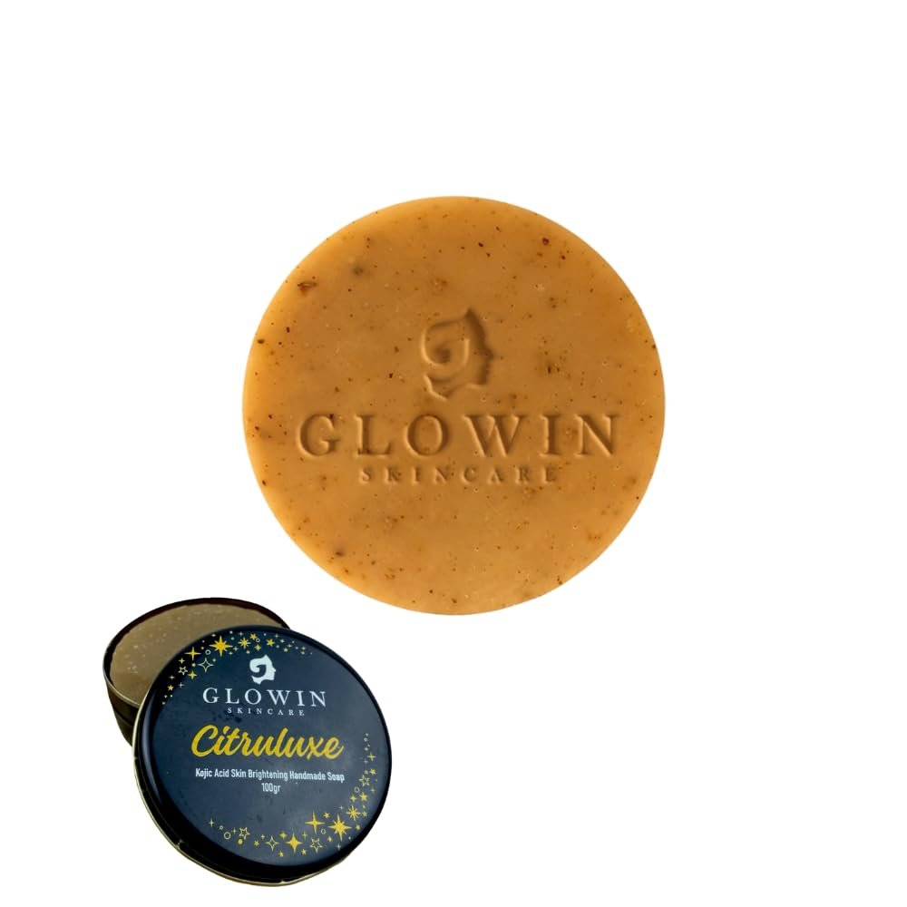 Glowin Skincare Citruluxé Kojik Asit Sabun Cilt Aydınlatma - Koyu Lekeler  Hiperpigmentasyon - C Vit