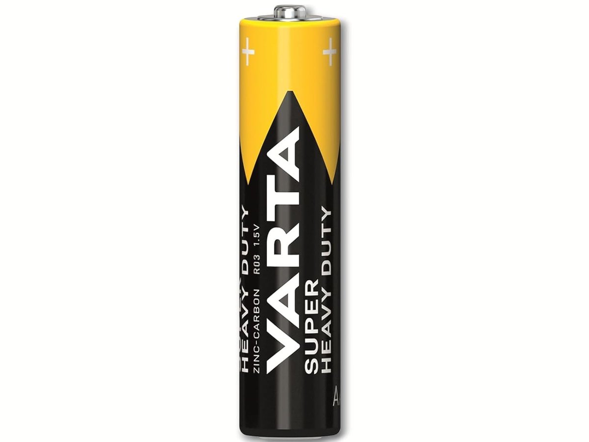 Varta Super Heavy Duty AAA R03 500mAh
