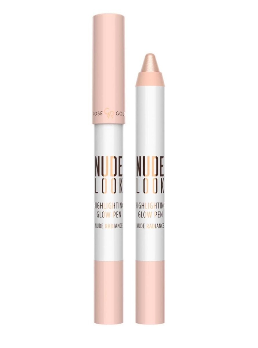 Golden Rose Nude Look Highlighting Glow Pen - Nude Radiance - Işıltılı Aydınlatıcı Kalem