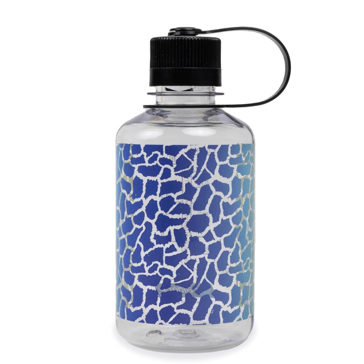 Nalgene Sustain Tritan BPA içermeyen su şişesi,%50 plastik atıktan, 473 ml, dar ağız, gökkuşağı zürafa