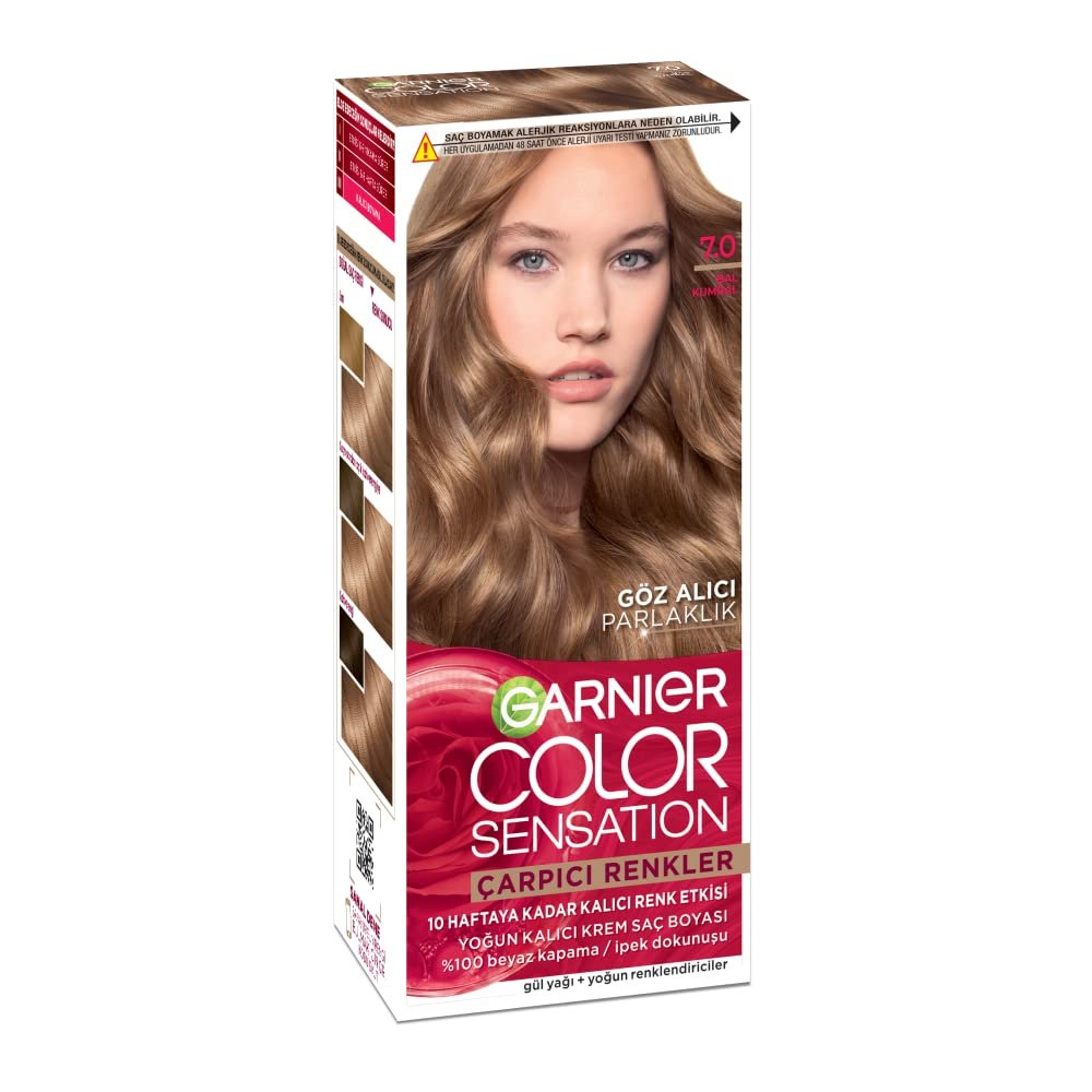 Garnier Çarpıcı Renkler Saç Boyası 7.0 Bal Kumral