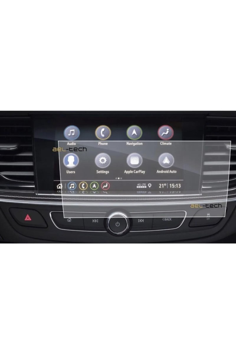 ael-tech Opel Yeni Insignia 8 Inç Navigasyon Temperli Nano Ekran Koruyucu