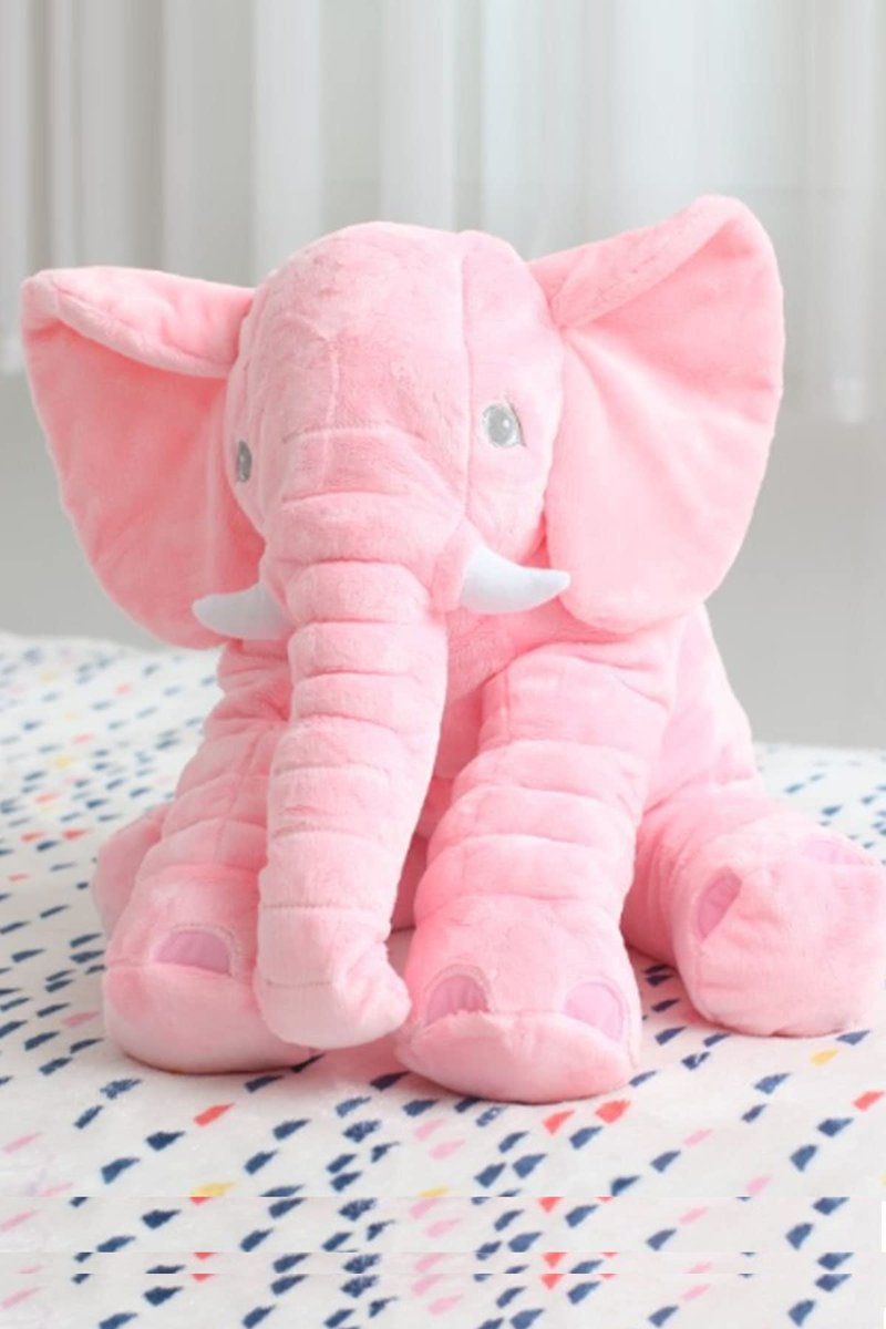IRK Lemoon Uyku Arkadaşı Uyku Fili 90 cm PEMBE