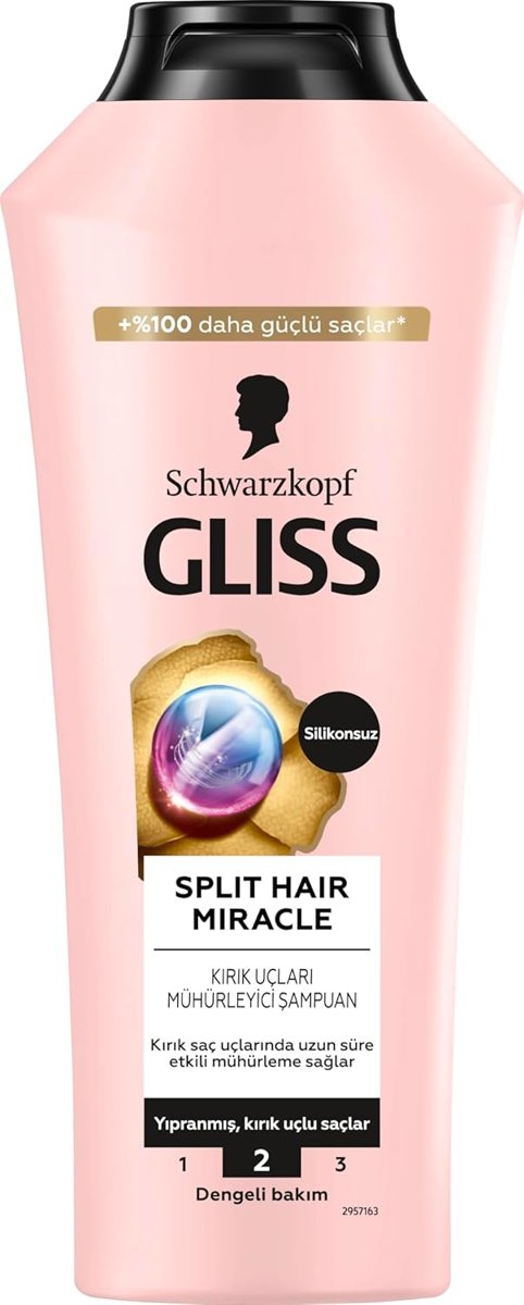 Gliss Split Hair Miracle Kırık Uçları Mühürleyen Şampuan 400ml