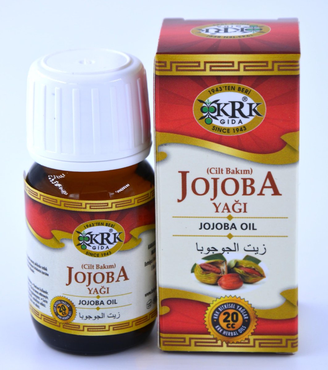 %100 Saf Jojoba Yağı – KRK Gıda (20 ml) | Doğal Cilt Bakım Yağı | Nemlendirici, Besleyici, Kuru Ciltlere Uygun | Saç, Cilt ve Tırnak Bakımı İçin Jojoba Oil | Yerli Üretim