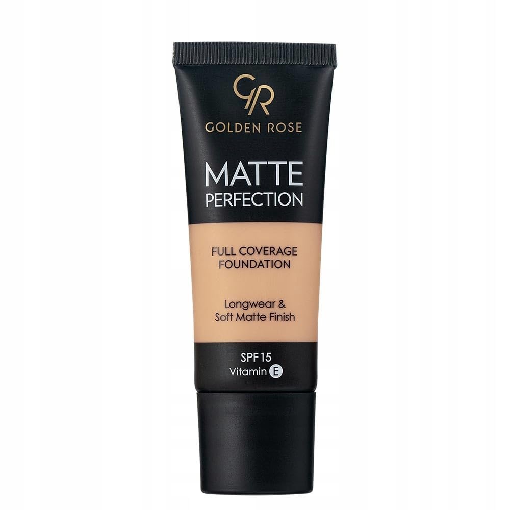 Golden Rose Matte Perfection Foundation - Natural 07 - Yoğun Kapatıcı Mat Fondöten