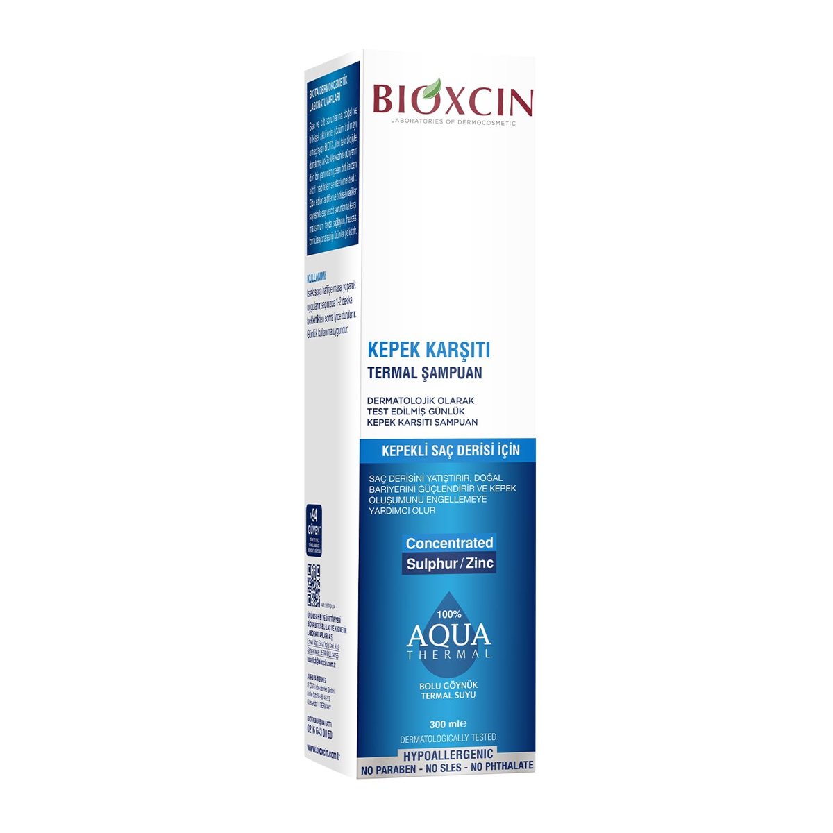 Bioxcin Aqua Thermal Kepek Karşıtı Şampuan – Termal Su ve Bitkisel İçerikli Saç Bakımı – Yoğun Kepek Önleyici – 300 ml